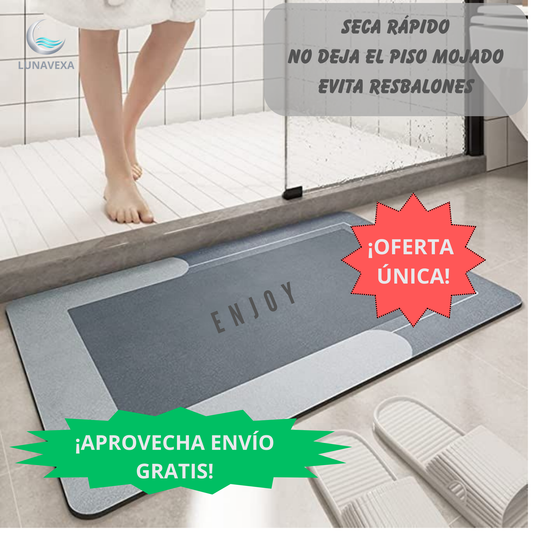 Alfombra Absorbente De Secado Rápido